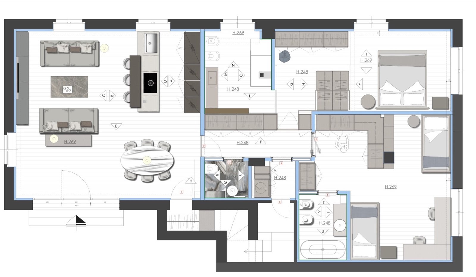 ARCHITECTURE D'INTÉRIEUR HABITATION - 3
